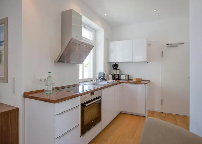 Strandvillen Binz - Appartement Mit 1 Schlafzimmer Und Balkon Sv-004