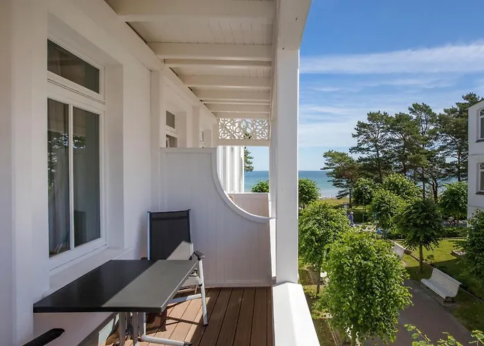 Strandvillen Binz - Appartement Mit 1 Schlafzimmer Und Balkon Sv-004